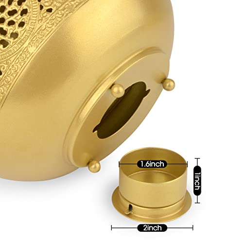 Vintage Decorative Candle Lantern, Hanging Metal Moroccan Candle Lantern With Rustic Style For Indoor Outdoor Events Parties, Patio Decor #TOP3