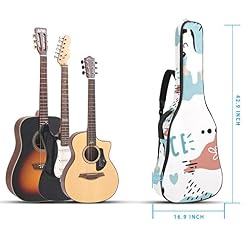 Housse pour guitare acoustique avec éléments dessinés à la main – 1 cm d’épaisseur – Housse de transport étanche – 101,6… - Les Beatles, Paul McCartney, John Lennon, RIngo Starr, George Harrison Housse pour guitare acoustique avec éléments dessinés à la main - 1 cm d'épaisseur - Housse de transport étanche - 101,6… – Image 5