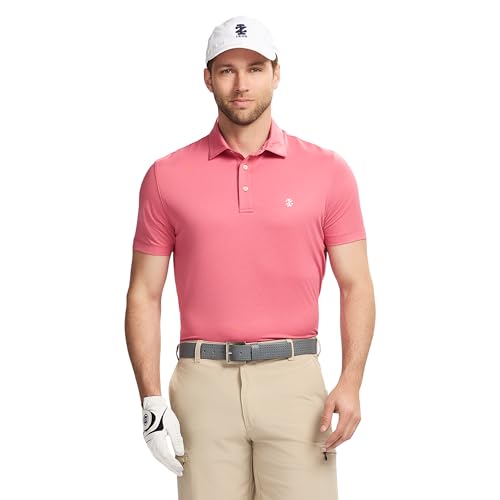 Polo en maille Izod Swingflex pour homme avec élasticité confort