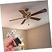 OUNONA Ceiling Fan Rod Fixing Clip Ceiling Fan Supplies Sturdy Installation Tool Clamp for Mount