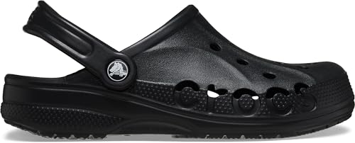 image for Crocs Unisex-Adult Baya Clogs, Black, 11 Women/9 Men