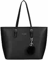 BOJLY Tote Tassen voor Vrouwen Stijlvolle Waterdichte Nylon Dames Schoudertas top Handvat Handtas Vouwen Strand Reistas voor Werk, Winkelen, School, Grijs, Large