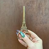 Eiffel Tower ZAKKA cross stitch European Retro classic vintage Antique Craft Stainless Tailor scissor handicraft DIY Tool Gold