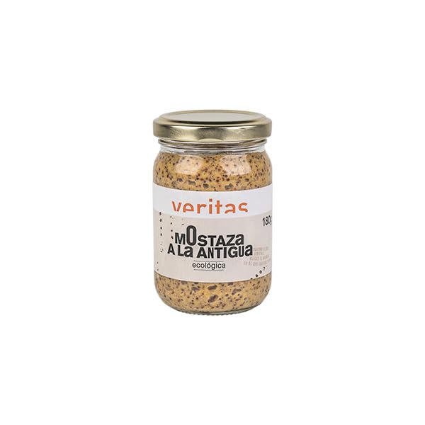 Veritas Mostaza Antigua 180g ecológica