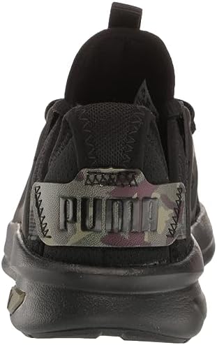 PUMA Softride Enzo Evo Sneaker, Camo Black Olive, 1.5 US Unisex Little Kid | Image 2