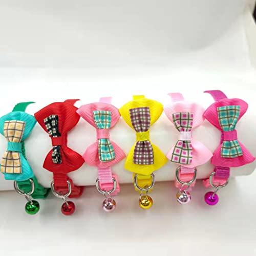 YellowCult-Breakaway-Cat-Collar-with-Cute-Bow-Tie-and-Bell-Contrasting-Colored-Neat-Bow-1-Kitty-Safety-Collar-Yellow