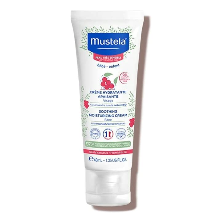 Mustela BB Soothing Moisturizing Cream Very Sensitive Cream 40 ml - 1 Unidad