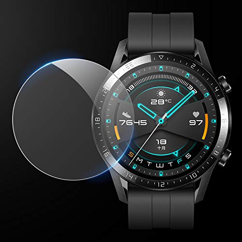 Ajcoflt Filme de tela protetora para GT Assista protetor de tela relógio inteligente anti-riscos par