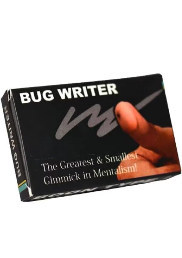 Patil Magic-Invisible Bug Writer Gimmick Magnetic NailWriting Prop