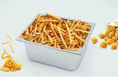 Friteuse à gaz double cuve pour éviter le transfert de goût en restaurant