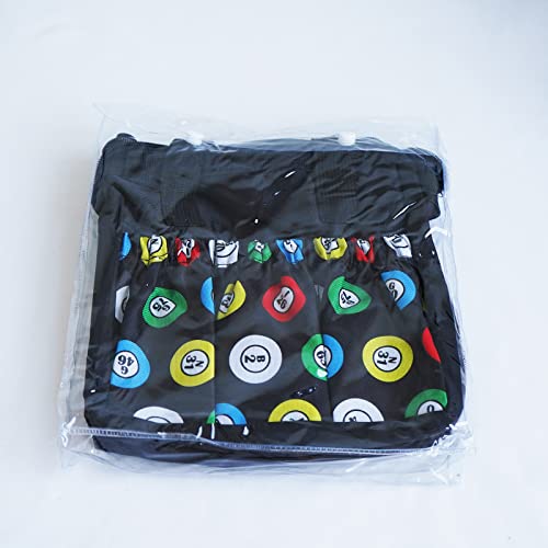 Yuanhe Bingo Dauber Bags With 6 Pockets Black Bingo Tote Bag #TOP5