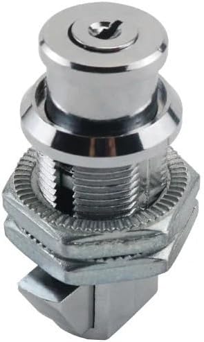 Zinc Alloy Press Type Cylindrical Electrical Cabinet Collision Lock Commercial Industrial Activities Multi Specification(Matte no Lock)