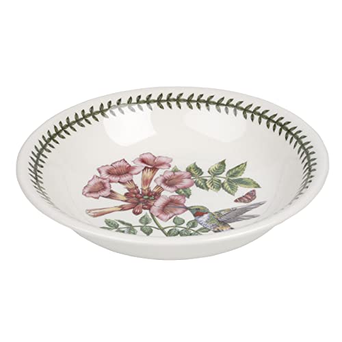 Portmeirion-Botanic-Garden-Birds-Pasta-Bowl-Set-of-6-Bowls-with-Assorted-Motifs-Made-of-Fine-Earthenware-Dishwasher-and-Microwave-Safe-Made-in-England