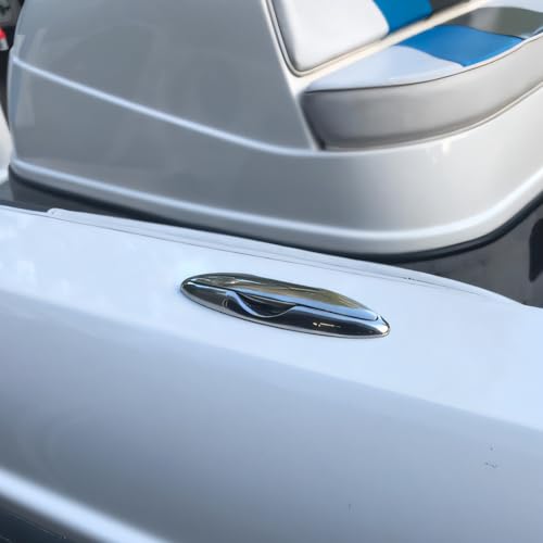 YANYUCB Pull Up Boat Cleat,316 Stainless Steel Retractable Cleat,Flush Mount Cleat Mooring Rope Cleat with Back Plate and Lock Nuts(6 inch) by YANYUCB - Used condition - Image 6