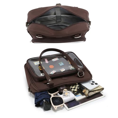 Image of Oxford Ita Bag Crossbody Shoulder Bag Satchel Messenger Backpack Multi-Purpose Pins Display