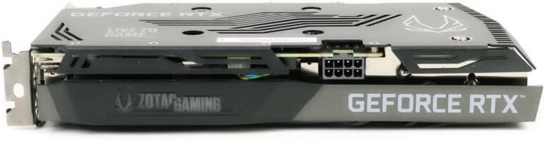 ZOTAC Gaming GeForce RTX 3060 Ti Twin Edge OC 8GB GDDR6 256-bit 14 Gbps PCIE 4.0 Gaming Graphics Card, IceStorm 2.0 Advanced Cooling, Active Fan Control, Freeze Fan Stop ZT-A30610H-10M (Renewed)