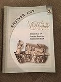 Grade Level 4 Answer Key: Answer Key for Practice Book and Assessment Book (Voyages in English 2011)
