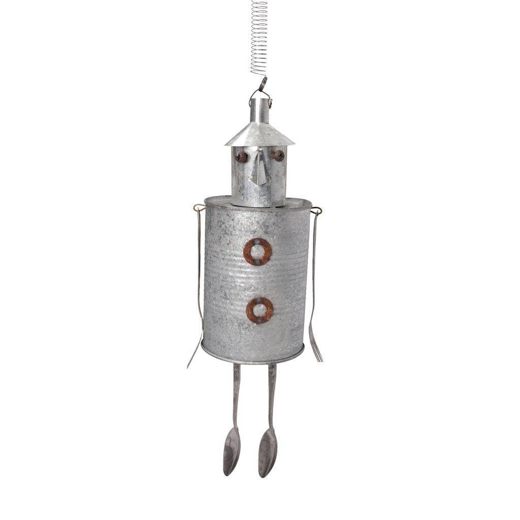 Sunset Vista Designs14378 Small Tin Man Bouncy Hanging Decoration,12x4
