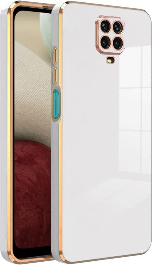 KARWAN®️ Luxury 6D Chrome Back Cover Case Compatible for Redmi Note 9 Pro |Slim Shockproof Soft TPU | Raised Lips Protection | Camera Protection | Stylish Back Case and Cover | -White (B0BGDXTSKX) Amazon Price History, Amazon Price Tracker