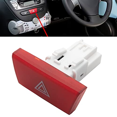 FanPaYY Unité de contrôle de l'interrupteur des feux de détresse 6490NG pour C1 107 Aygo 6490.NG Cover