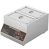 ★【Nombreuses Applications】Fondoir à chocolat électrique convient aux chocolateries artisanales, aux particuliers, aux hôtels, restaurants, boulangeries, cafés, fontaines à chocolat et autres établissements. Il peut également être utilisé pour chauffer de la crème, du lait, des confitures, des bougies et du savon fondu