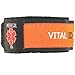 Vital ID Child Adjustable Medical Alert ID Bracelet - Red