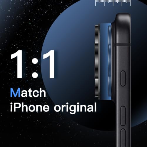 Image of JETech for iPhone 18 Pro Camera Lens Protector Guard & Leather Magnetic Cover Case Bundle