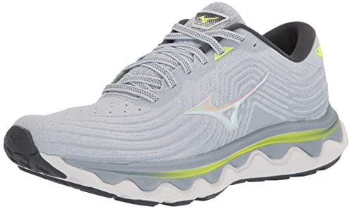 Mizuno Wave Horizon 6 Tênis de corrida feminino, Urze/branco, 36