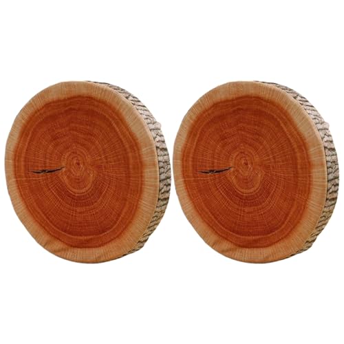 Genérico Almohada Tronco Cojín de Madera