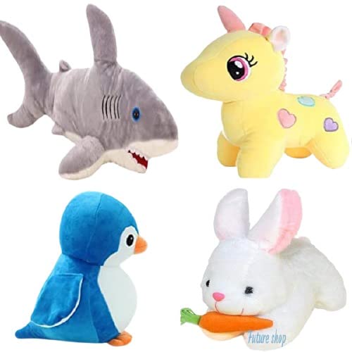 See full amazon price history chart for Future Shop Soft Toys Combo Unicorn, Shark, White Rabbit with Carrot, and Penguin Stuffed Plush - Spongy, Fluffy Pack of 4 Multi-Colored Animal Stuffe Toys, Soft Plush Toy Collection for Kids Future Shop Soft Toys Combo Unicorn, Shark, White Rabbit with Carrot, and Penguin Stuffed Plush - Spongy, Fluffy Pack of 4 Multi-Colored Animal Stuffe Toys, Soft Plush Toy Collection for Kids (B09V1DGHDH) Amazon Price History, Amazon Price Tracker
