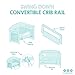 Regalo Safety Swing Down Crib Rail for Toddlers, 33