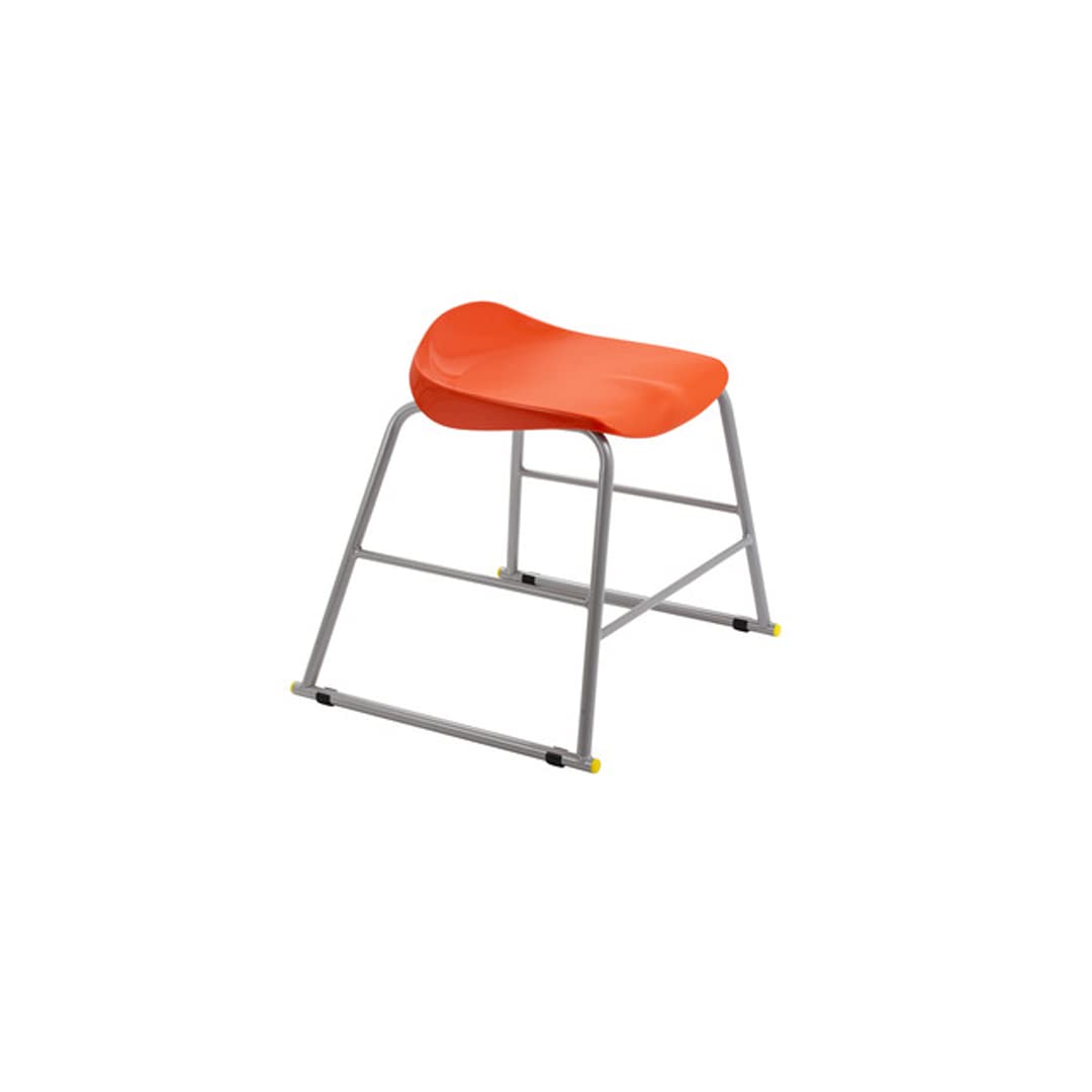 Office Needs DirectTitan T90 School Lab Stool Size 3 Age 5-7 Years Orange MIN ORDER 6