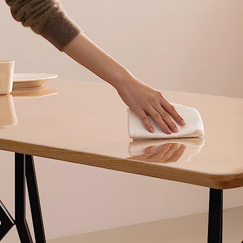 Protecteur de table en plastique PVC transparent 2mm pour bureau et commode - 7