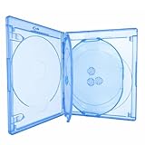 135 x 170 x 15 mm Generisch Viva Elite Lot de 28 boîtiers pour Blu-Ray 5 disques 15 mm Bleu