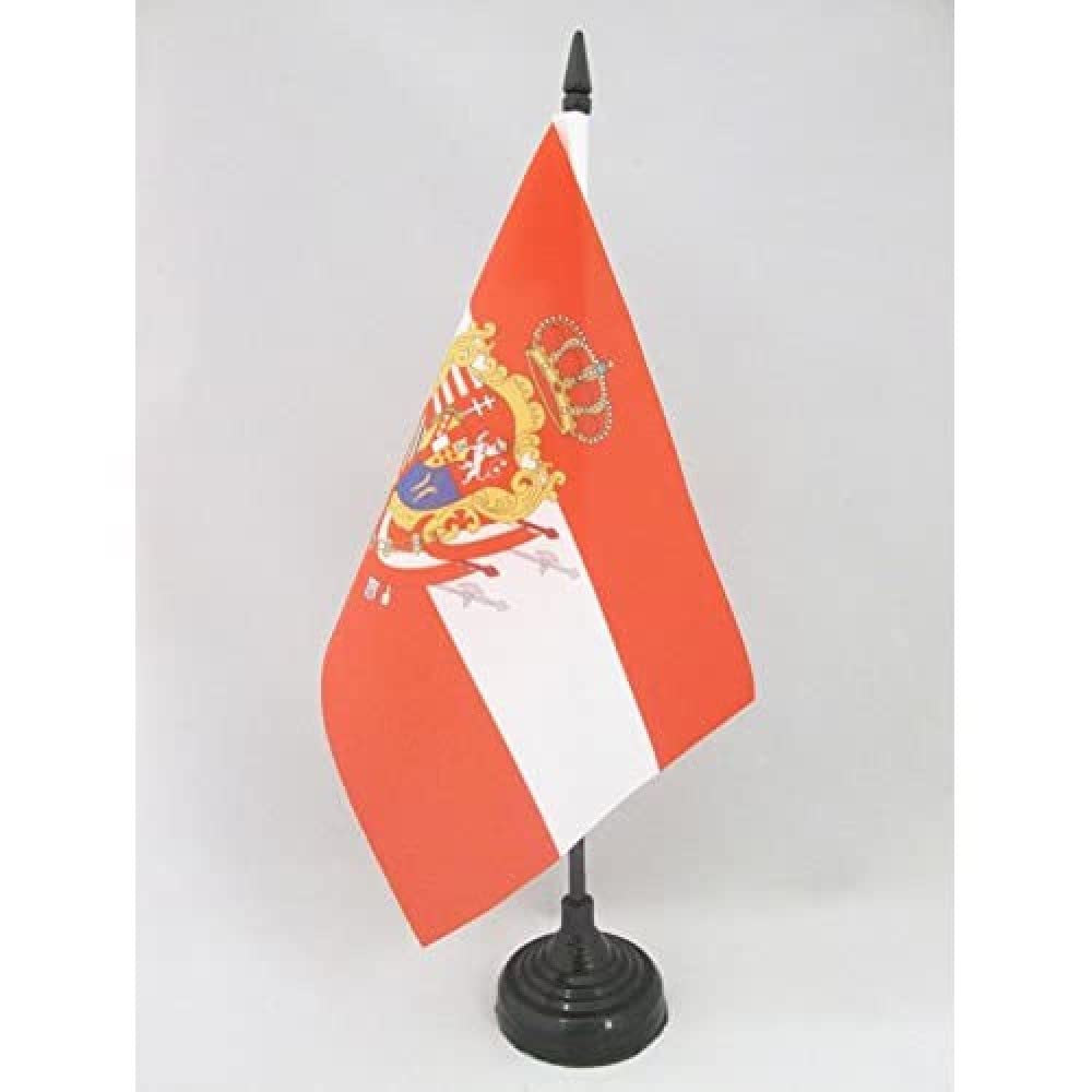 AZ FLAG Grand Duchy of Tuscany Table Flag 5'' x 8'', Granducato di Toscana Office Decoration 100% Polyester 21 x 14 cm