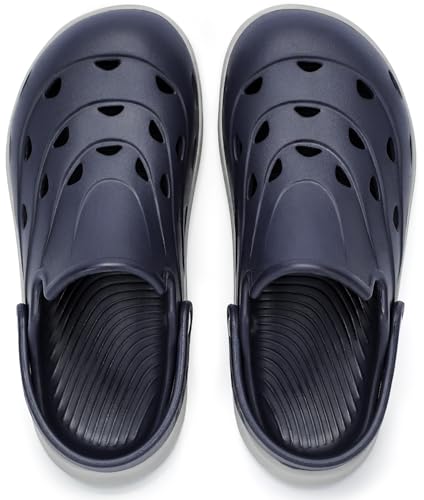 Kricely Clogs for Men with Arch Support Shower Hiking Sandals for Beach Water, Recovery Plantar Fasciitis Orthotic Slides4