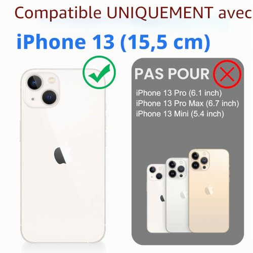 Coque iPhone 13 antichoc étanche IP68 protection intégrale