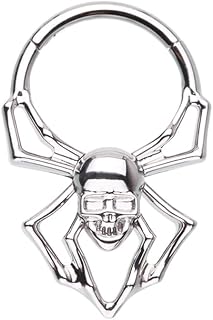 16GA 316L Stainless Steel Spider Center Hinged Segment Ring