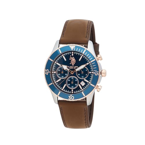 Lunetta in alluminio. U.S. Polo Assn. - USPA - ARGO, Orologio Uomo/Ragazzo al quarzo - USP7227RG