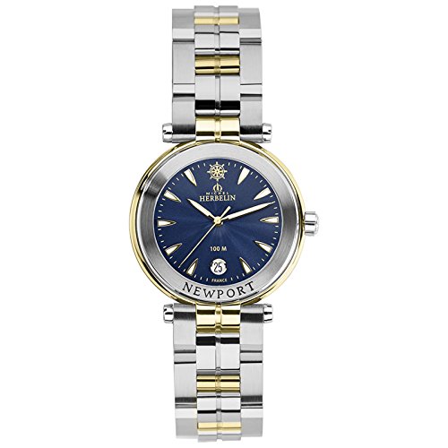 Preisvergleich Produktbild Michel Herbelin Unisex Erwachsene Analog Uhr mit Edelstahl Armband 14285 / BT35