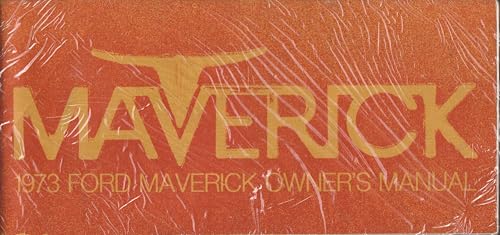 1973 Ford Maverick Owner's Manual