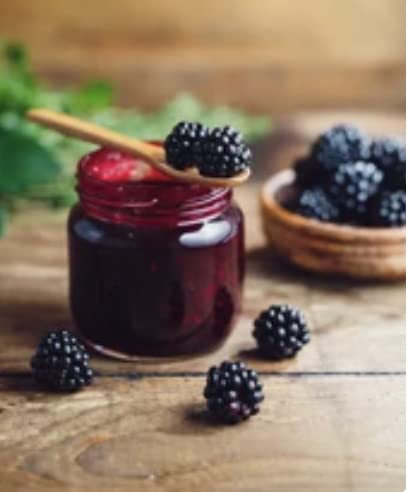 Tennessee’s Best Old Fashion Style Seedless Blackberry Jam | Handcrafted With Simple Ingredients | Small Batch Made- Two 18 Oz Resealable Glass Jars #TOP1