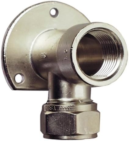 CORNAT TEC582624 Wall Plate Chrome 1/2x12mm, 1/2 Zoll x diameter 12 mm
