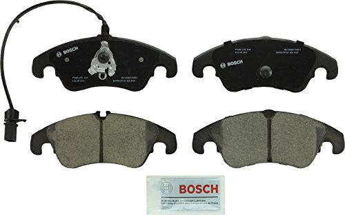 Bosch Automotive BC1322 QuietCast Premium Ceramic Disc Brake Pad Set For Select Audi A4, A4 Quattro, A5, A5 Quattro, A6, A6 Quattro, A7 Quattro, Allroad, Q5, S4, S5; Mercedes-Benz E300; Front by Bosch - Used condition - US$40.52