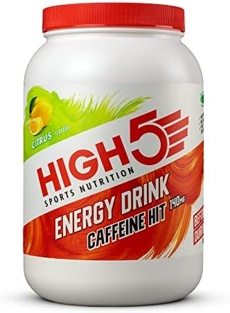 High 5 Unisex Adult Citrus Energy Drink with Caffeine - Multi-Colour, 1.4 kg