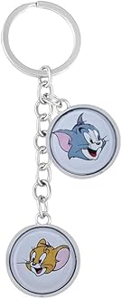 Stainless Steel Car Keychain - Universal Keychain for Car, Bike, Home, Office | Durable Birthday Gift for Friends, Men, Women | Metal Keyring