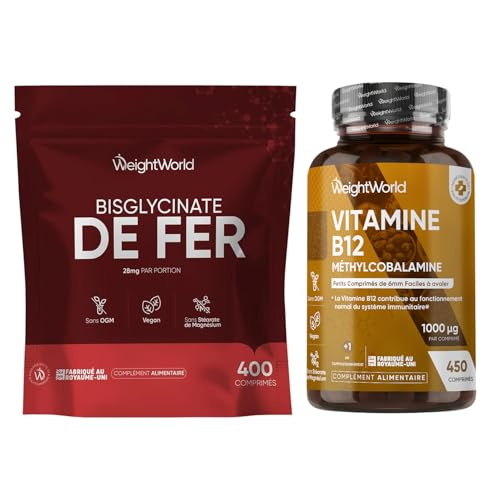 B12 Méthylcobalamine et Fer Bisglycinate : Vitalité pour Régime Vegan