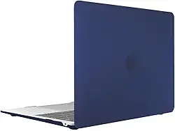 Case Capa Macbook New Air 13 A2337 C/Chip M1 Apple (AZUL MARINHO FOSCO)