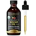 Organic Rosehip Seed Oil 100% Pure Cold Pressed, USDA Certified Organic, All Natural Anti-Aging Moisturizer Treatment for Face, Hair, Skin & Nails, Men & Women (4 Ounce)