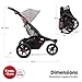 Jogging Stroller Radio Flyer Momentum Jogging Baby Stroller, Baby Essentials for Newborn, Toddler Travel, for Ages 6 Months - 5 Years